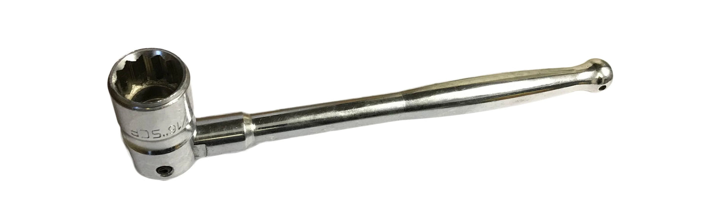 Poker Handle Steel Bi Hex Scaffold Spanner