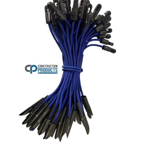 Bungee Toggle Ties. Elasticated. Pack of 100.