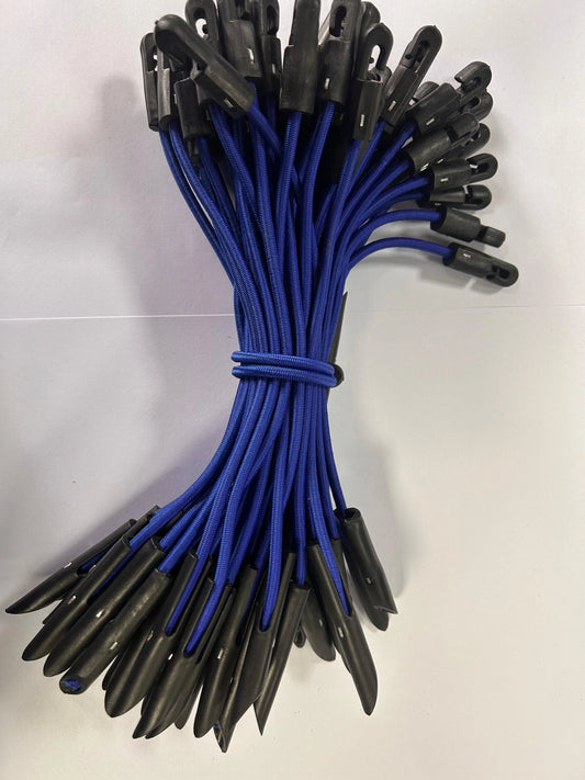 Bungee Toggle Ties. Elasticated. Pack of 100.